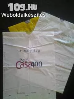 Szállodai szennyeszsák- Laundry bag 400x500 mm